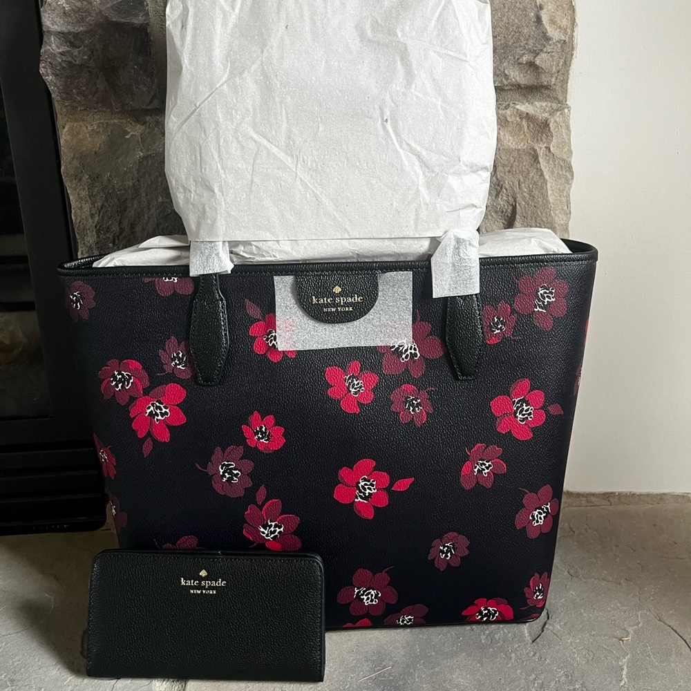 Kate spade tote bag and wallet